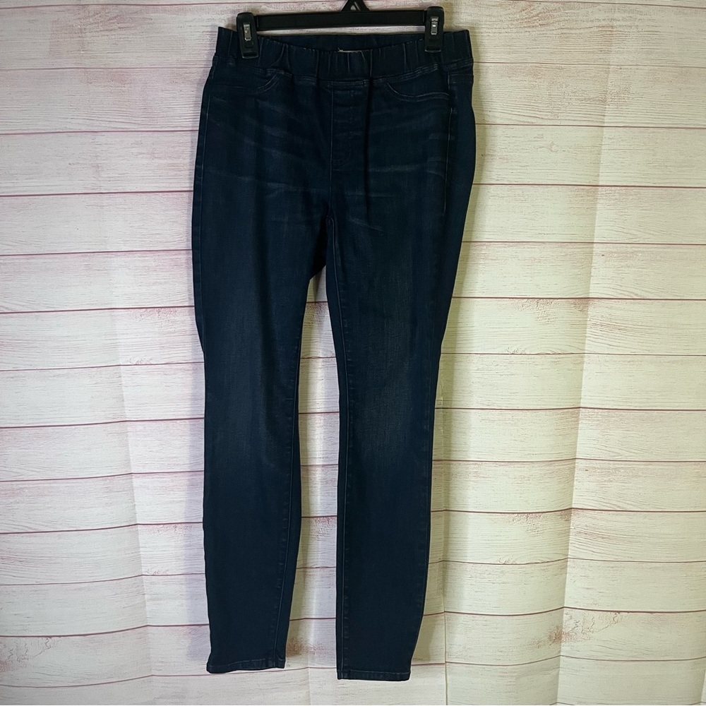 Eileen Fisher Cotton Blend Pull On Stretch Jean Pants Size XS